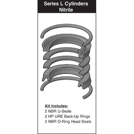 Atlas - After Market Parts Hydraulic Cylinder Repair Kit- I-PK-N-N-5-8 EB00S080S